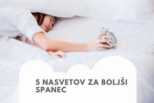 5 nasvetov za boljši spanec